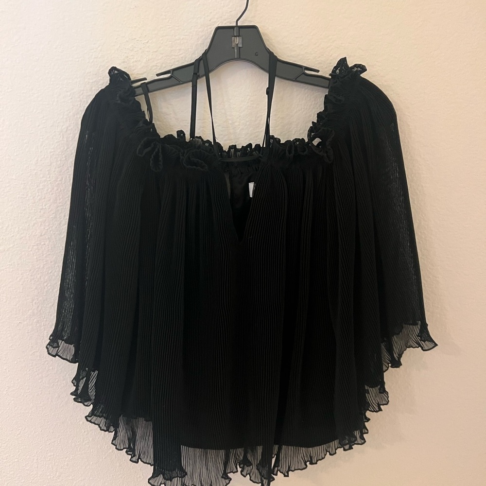 ALICE McCALL What Do You Mean Top in Black EUC Size US 2 - Picture 4 of 5